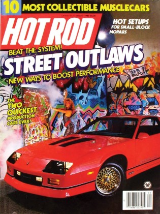 HOT ROD 1986 JAN - FUEL ALTEREDS, T’BOLT, HEMI SAVOY